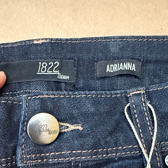 1822 Vintage Women's Deep Indigo Skinny Jeans Size 29 - Picture 2 of 10